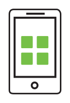 Icon of a cellphone using the iCent App